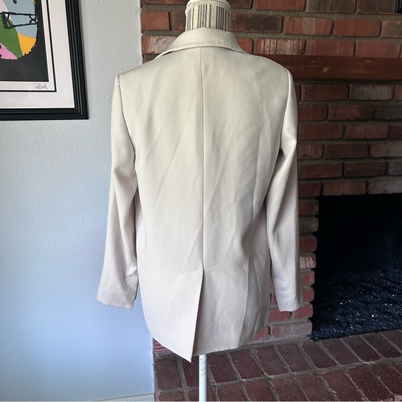 VINCE Boyfriend Blazer in Magnolia Sz 0 - Picture 7 of 9